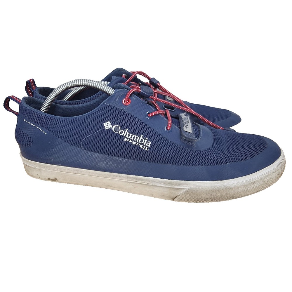 Columbia Dorado CVO PFG Fishing Shoes Mens 12 Blue ‎ Outdoor Low Top Sneakers
